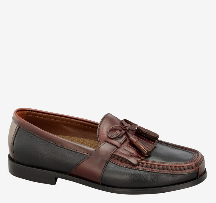 Johnston & Murphy Aragon II Kiltie Tassel Loafers Herr - Svarta Finskor [ZI6520317]